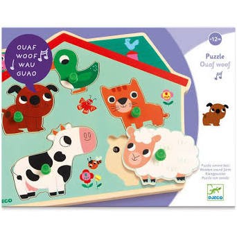 Puzzle sonore - Ouaf Woof