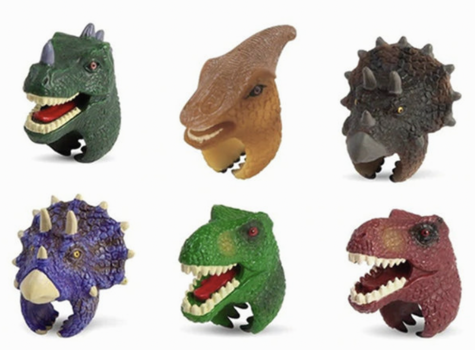 Déguisement - Bagues Dinosaures