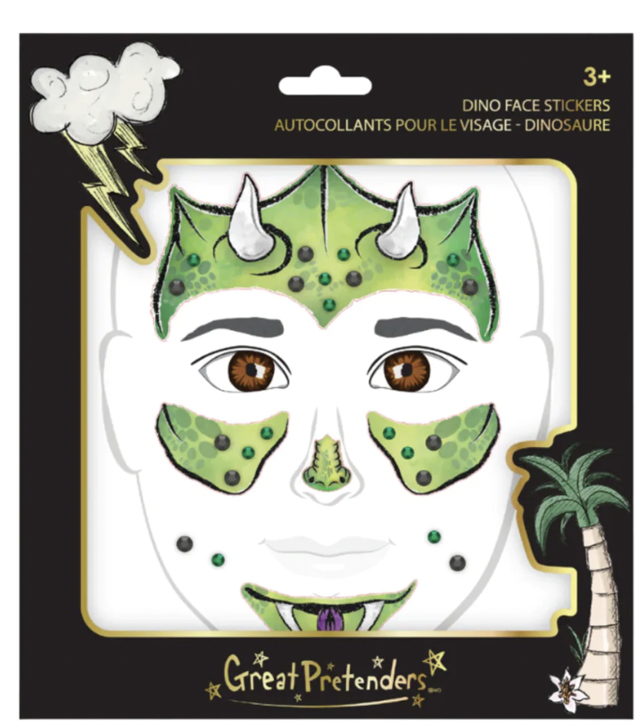 Déguisement - Stickers Dinosaure