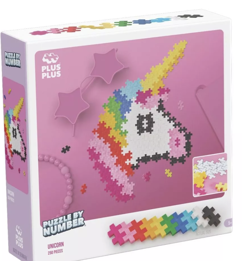 Puzzle PlusPlus Licorne - 250 pièces