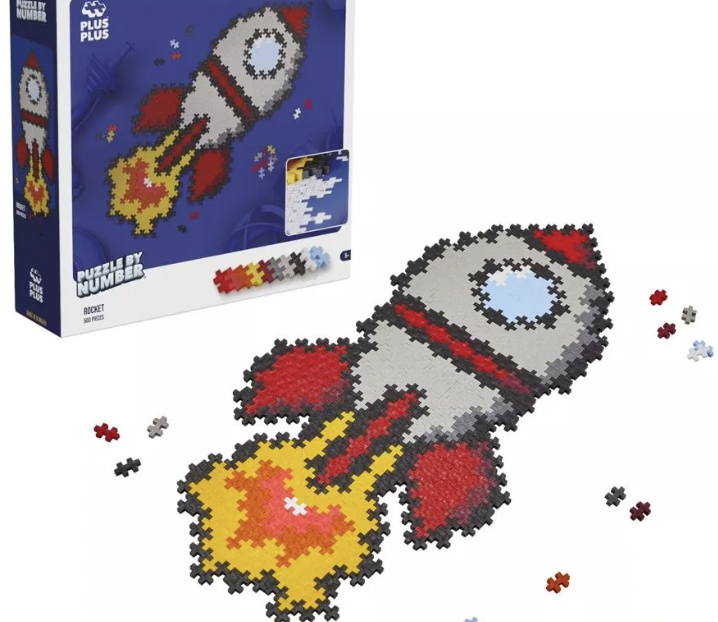 Puzzle PlusPlus Fusée - 500 pièces