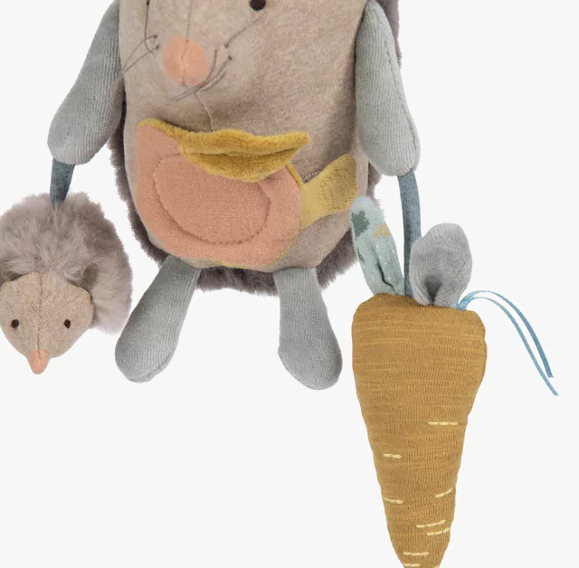 Hérisson d'activités - Trois petits lapins