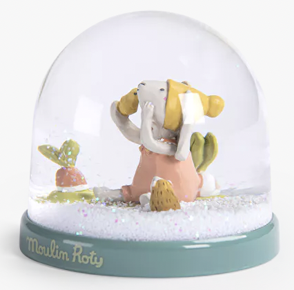 Boule à neige - Trois petits lapins