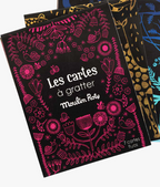 Cartes à gratter  - diff coloris