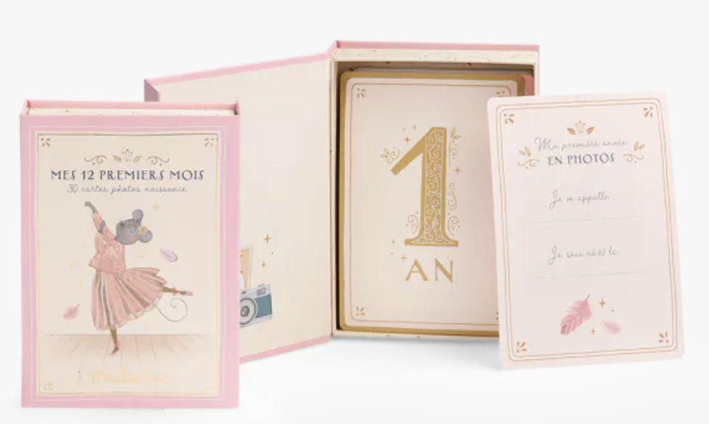 Carte naissance 12 mois - La petite école de danse