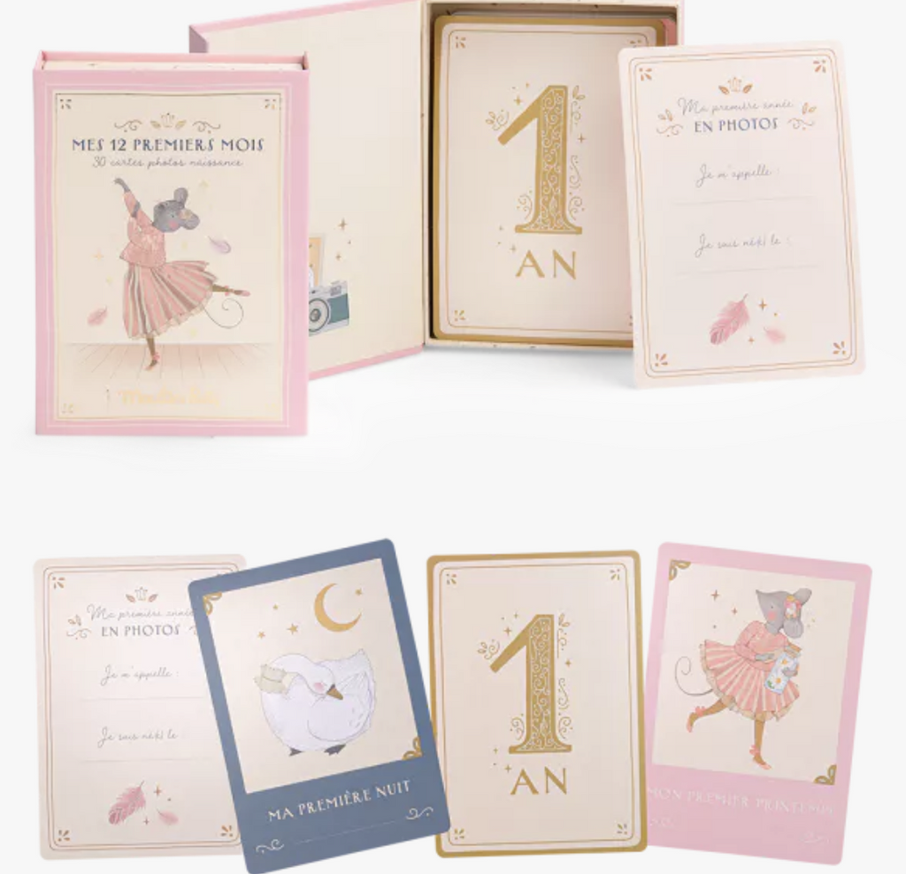 Carte naissance 12 mois - La petite école de danse