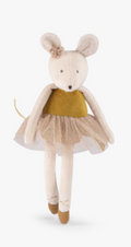 Peluche Souris Or - La petite école de danse