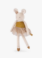 Peluche Souris Or - La petite école de danse