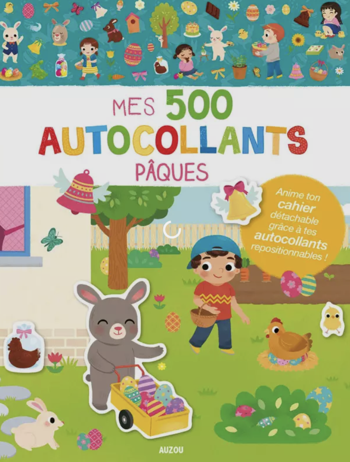 Mes 500 autocollants -  Pâques