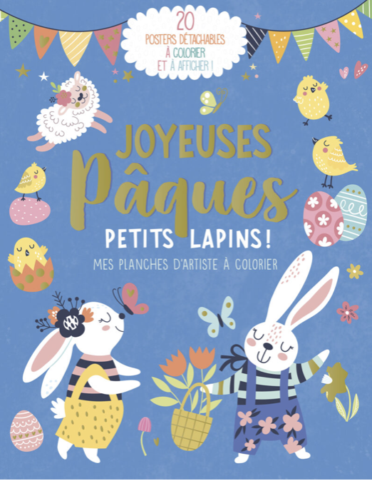 Joyeuses Pâques - Petits lapins