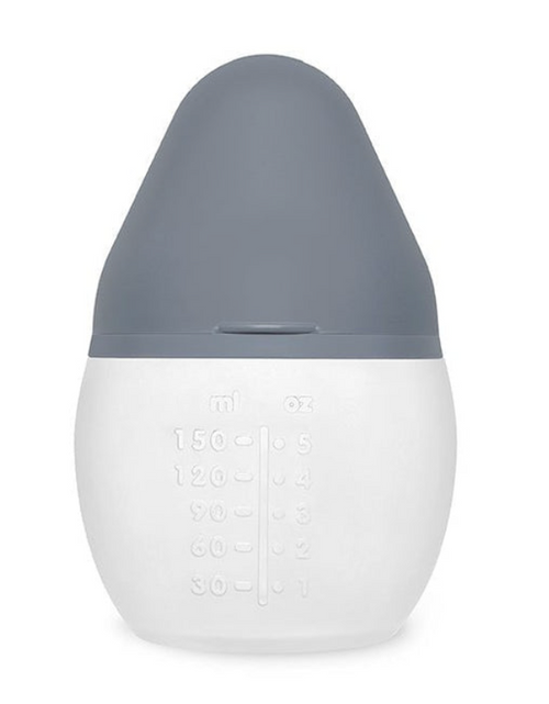 Biberon anti-colique en silicone - 150ml Blue Grey