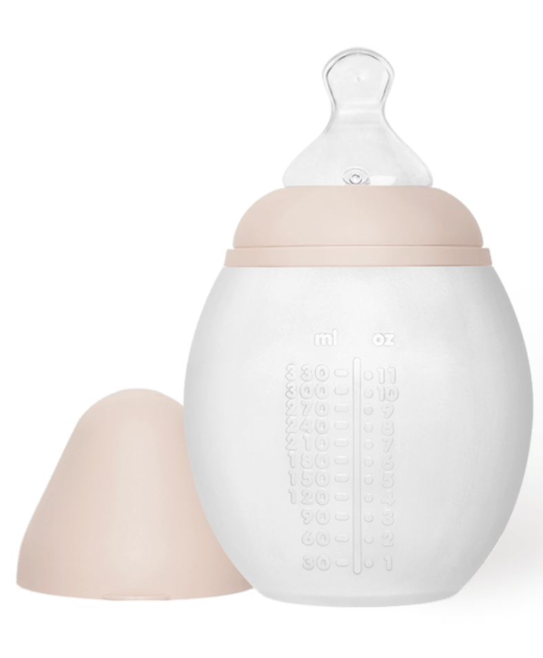 Biberon anti-colique en silicone - 330 ml Nude