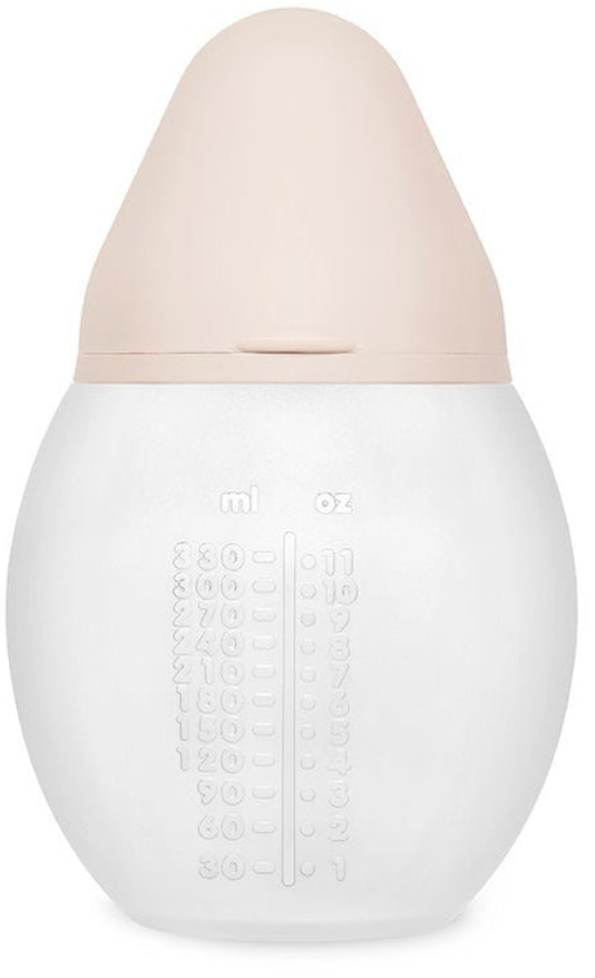 Biberon anti-colique en silicone - 330 ml Nude
