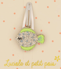 Barrette - Poisson à pois