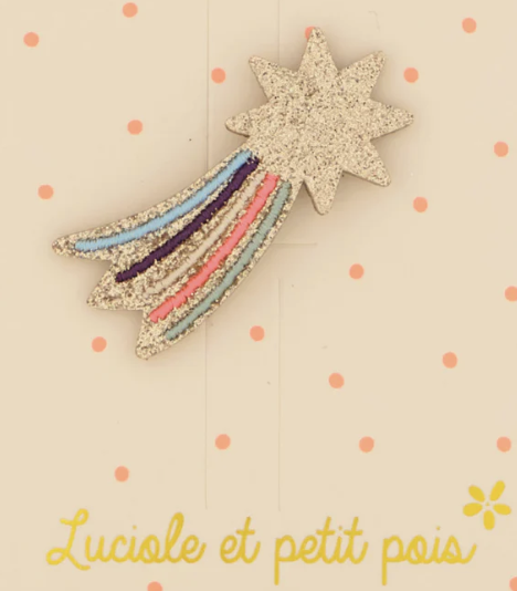 Barrette - Étoile filante Multicolore