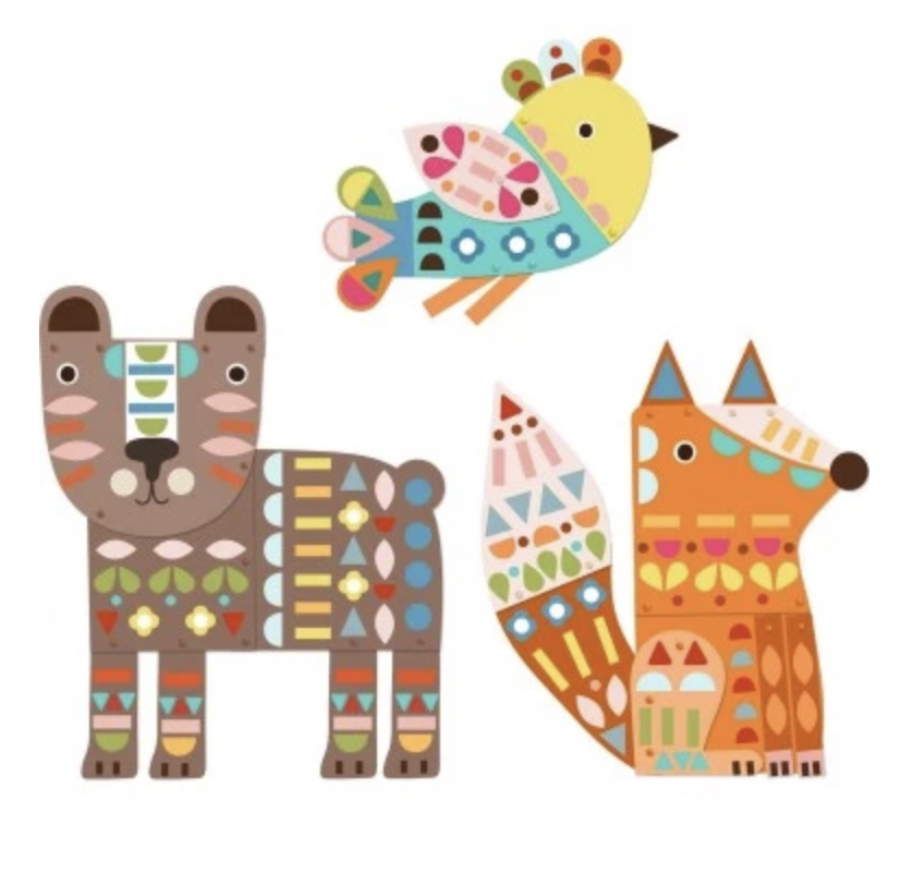 Créer avec du papier- 3 animaux géants