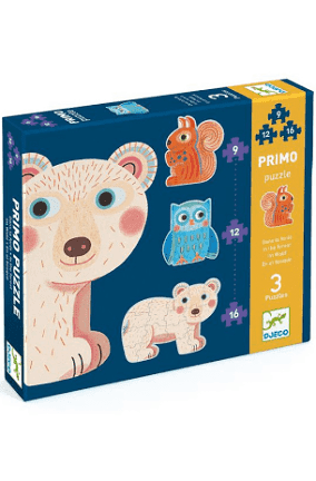Puzzle évolutif - Primo dans la forêt
