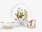 Set vaisselle porcelaine-Trois petits lapins