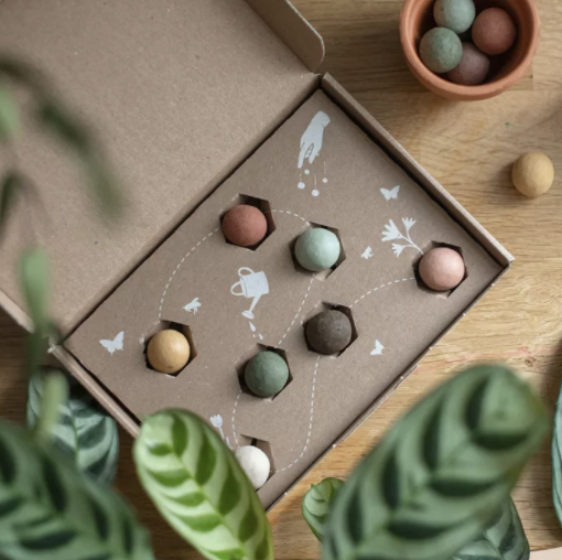 Coffret 7 Bombes à graines - Le Jardin