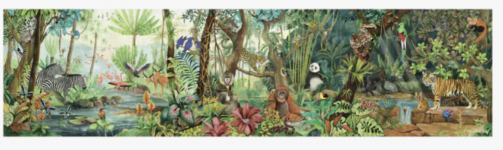 Puzzle  - Dans la forêt tropicale