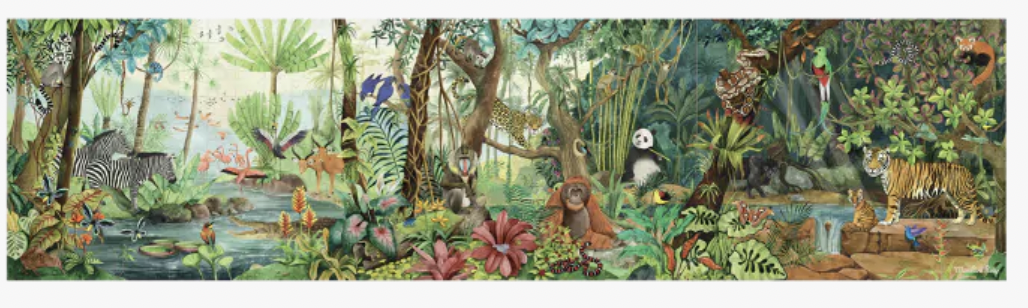 Puzzle  - Dans la forêt tropicale