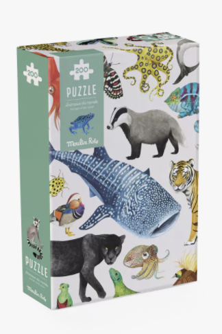 Puzzle - Les animaux du monde