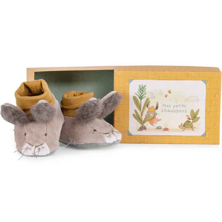 Chaussons lapin - Trois petits lapins