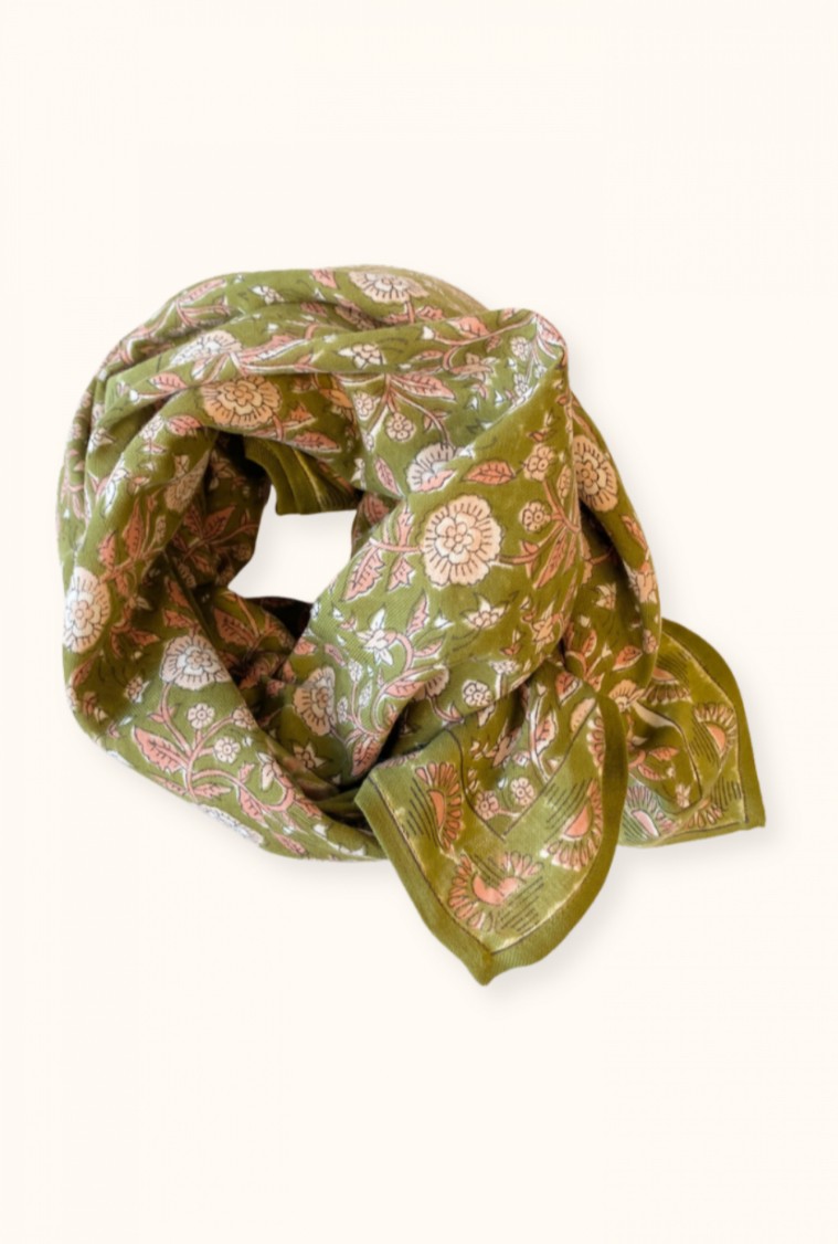 Foulard big - Latika soleil tilleul