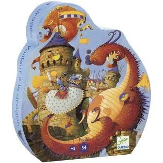 Puzzle - Vaillant et le dragon