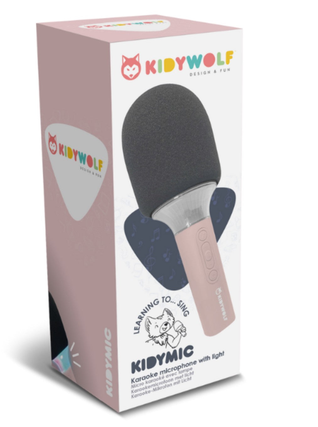 Kidymic micro karaoké - rose