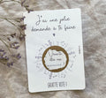 Carte à gratter-marraine