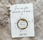 Carte à gratter-marraine