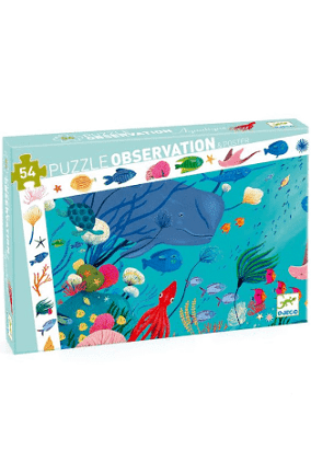 Puzzle observation - Aquatique