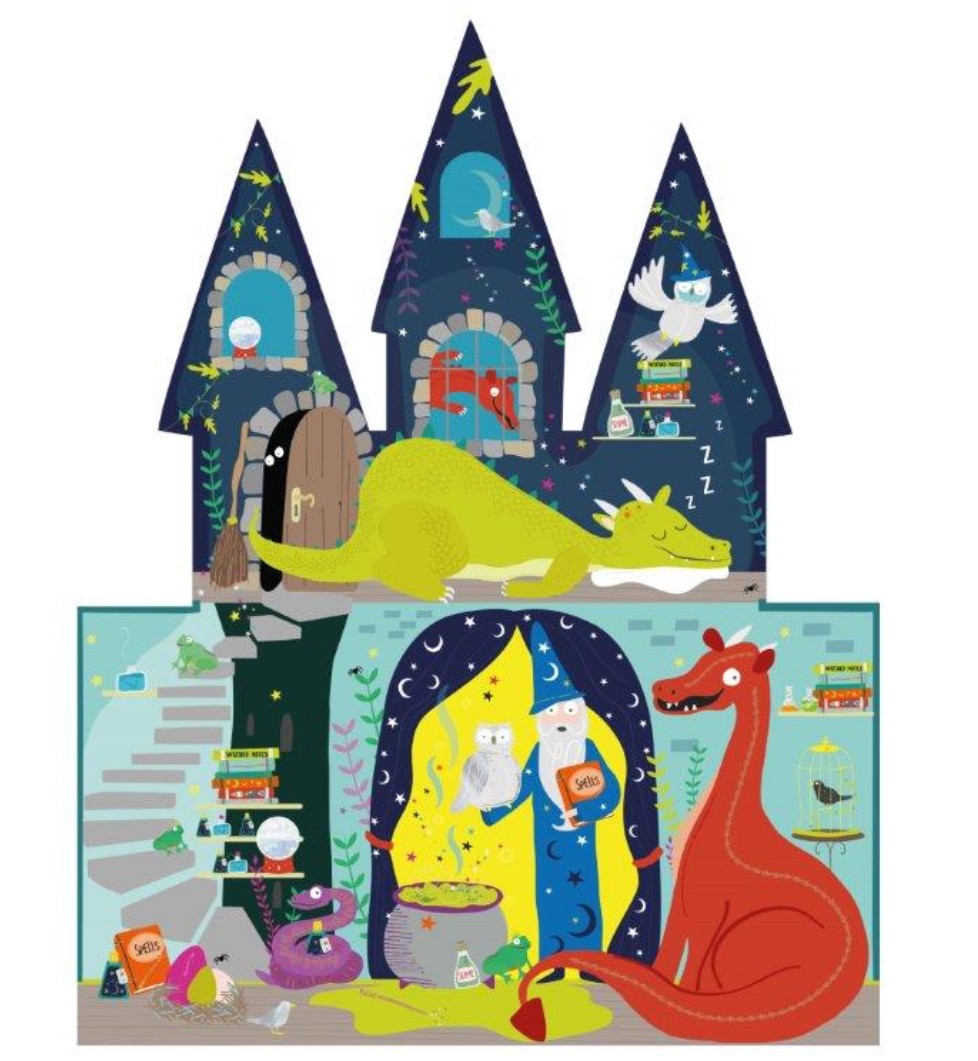 Puzzle 40 pièces - Sortilège
