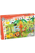 Puzzle observation - La  jungle 35 pièces