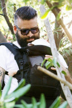 Porte-bébé PhysioCarrier  + kit d’extension - Noir Anthracite