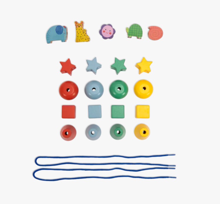 Perles à enfiler - Les toupitis