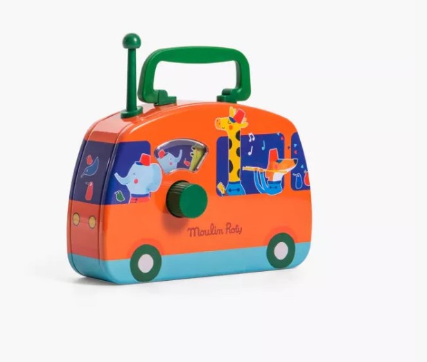 Bus musical fanfare - Les jouets Métal