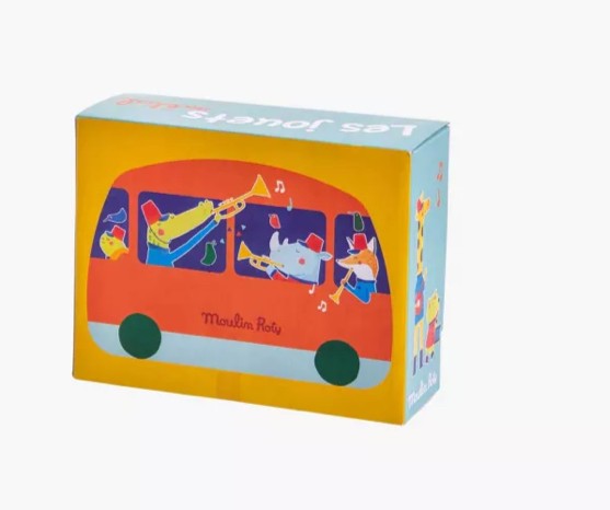 Bus musical fanfare - Les jouets Métal
