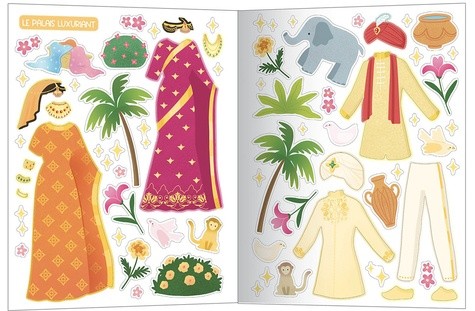 Mes 500 autocollants créatifs - Princesses