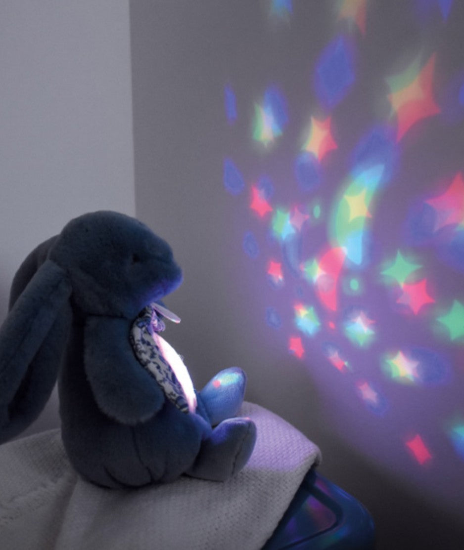 Veilleuse musicale projection - Lapin beige sable