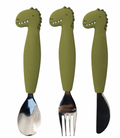 Couverts en silicone - Mr Dino