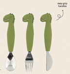 Couverts en silicone - Mr Dino