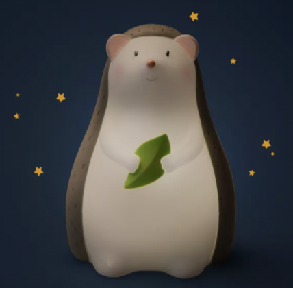 Veilleuse Hérisson - Trois petits lapins