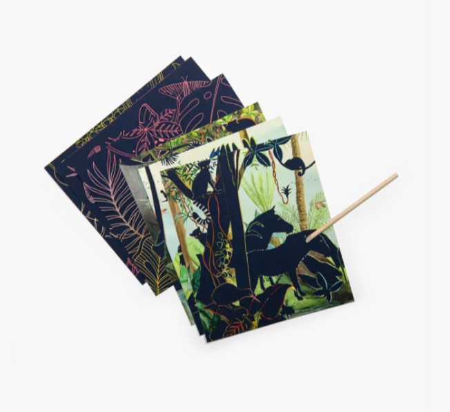 Cartes à gratter - Tout autour du monde