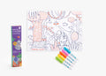 Mon set silicone à colorier + 5 feutres - Les Toupitis