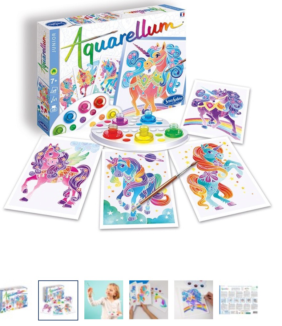Aquarellum Junior - Licornes