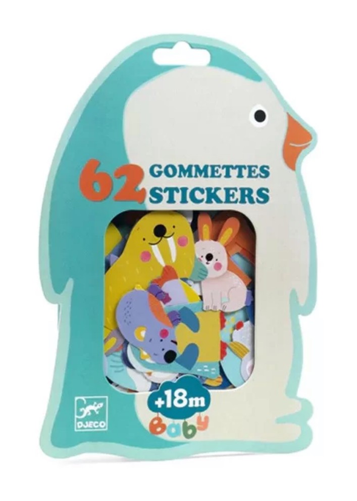 Gommettes Stickers Baby - Animaux de la banquise