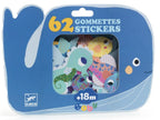 Gommettes Stickers Baby - Animaux de la mer