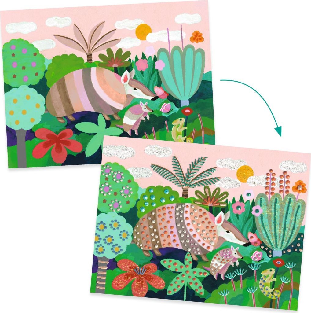 Peinture 3D - Fôret tropicale